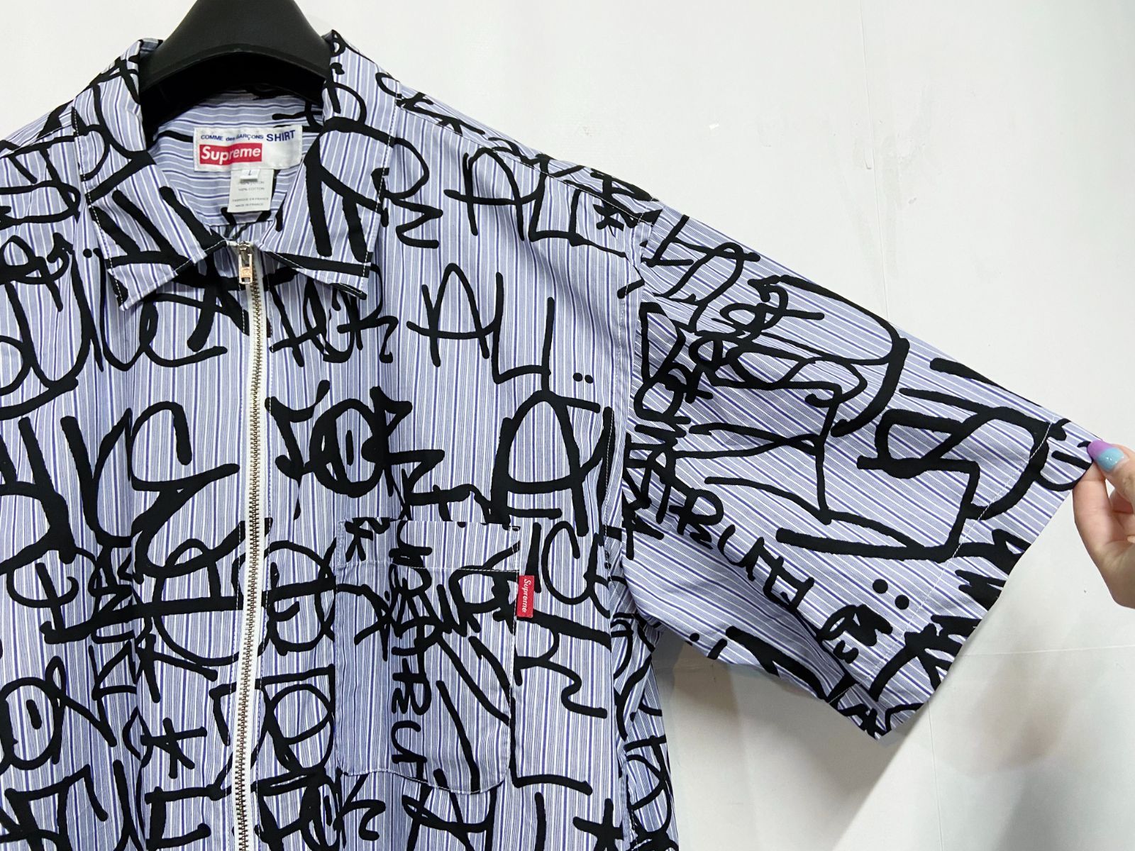 supreme x ギャルソン 13SS デジカモドット コーチジャケット M