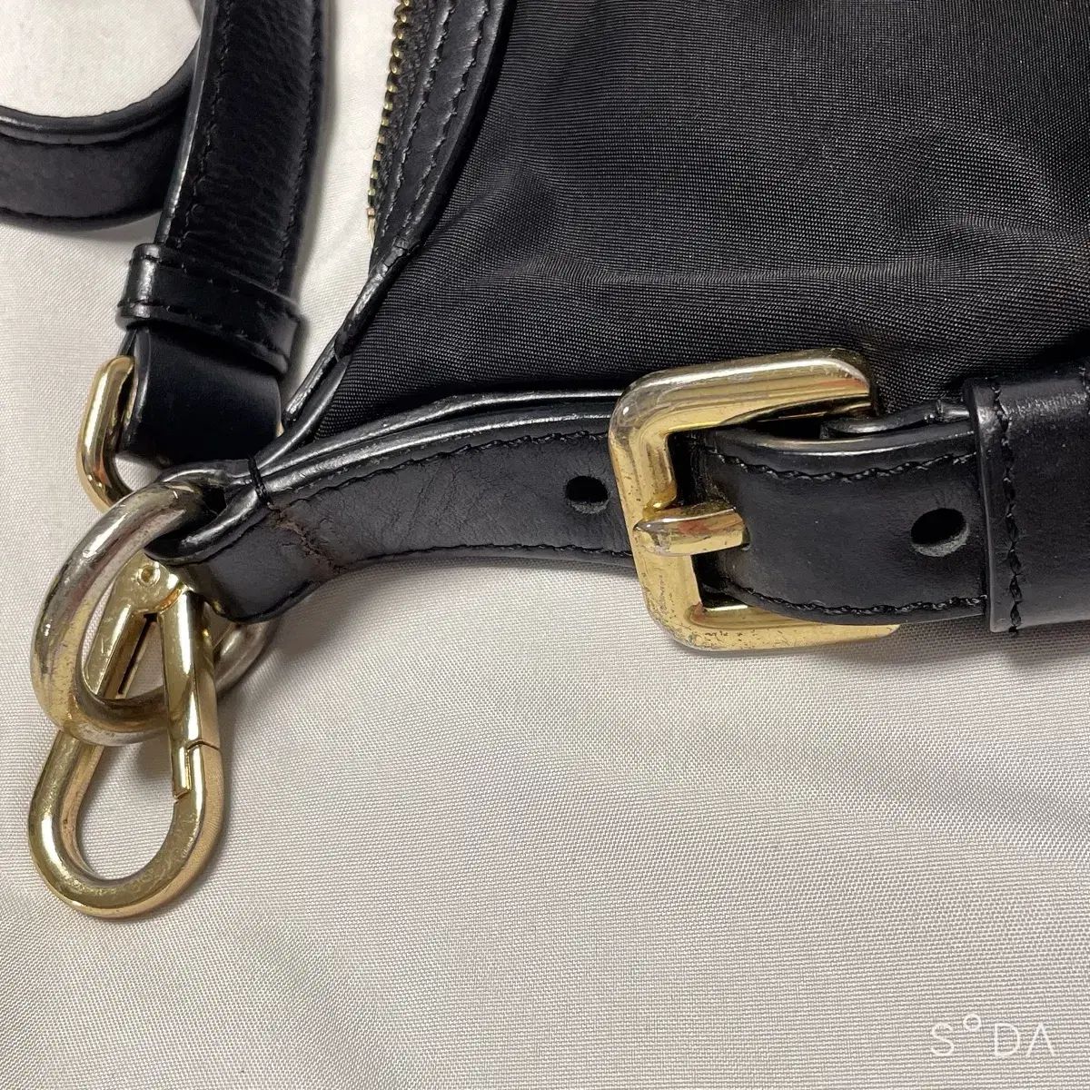 美品 プラダスポーツ ナイロン ショルダーバッグ ポシェット