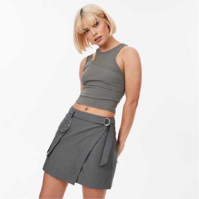 ジャック ウィルス Jack Wills 【 Side Slash Top Women 】 ファッション レディースファッション トップス タンクトップ 送料無料】 ジャック ウィルス レディース タンクトップ