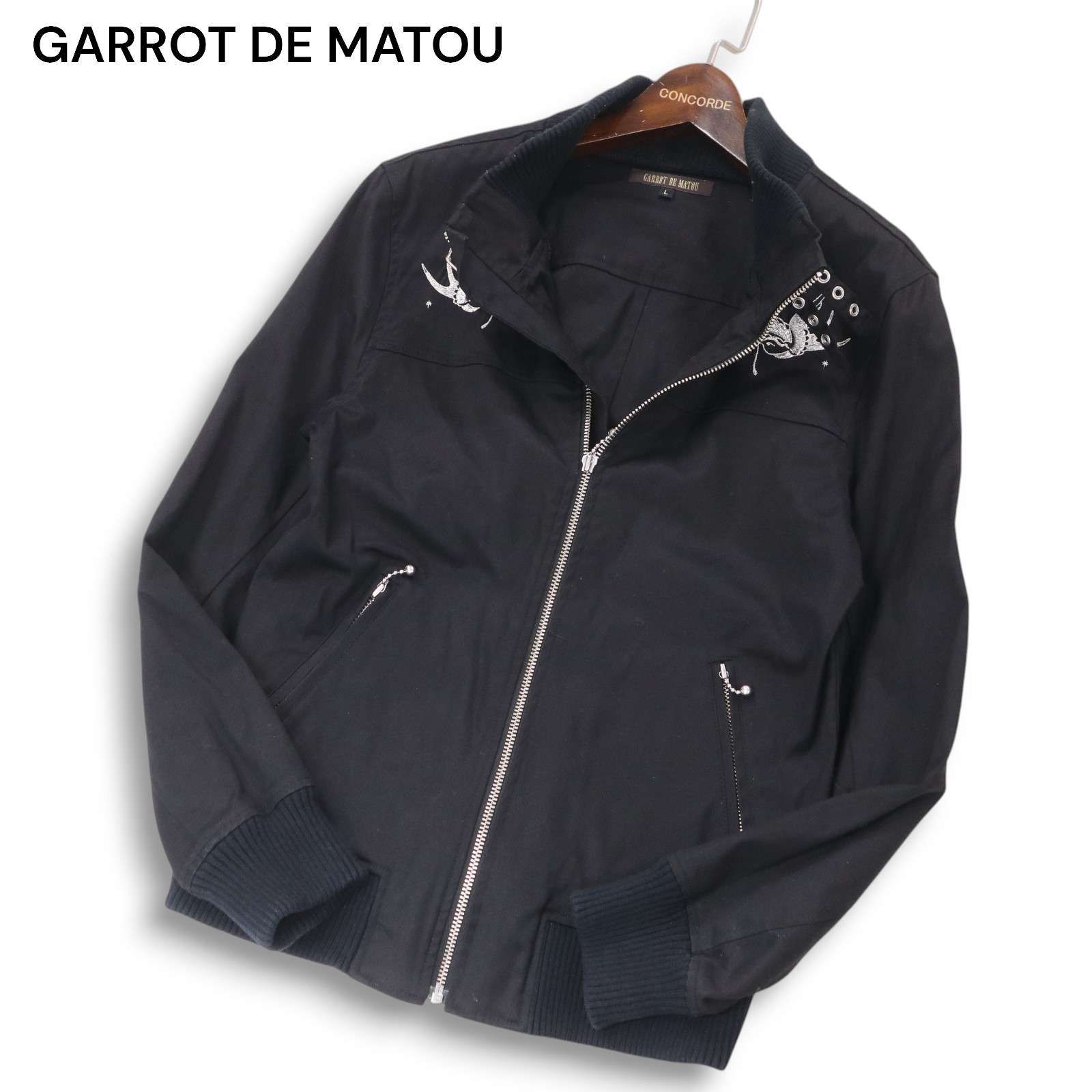 GARROT DE MATOU ガロ ガロデマトゥ 通年 刺繍☆ ジップ ブルゾン 