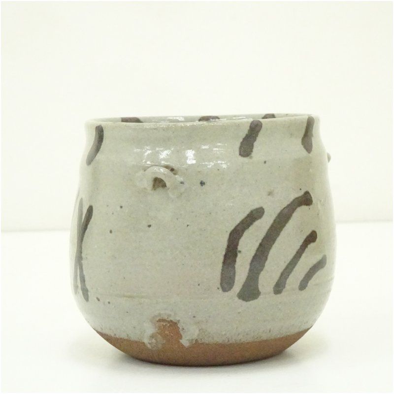京焼 如拙庵 杉田祥豊造 絵唐津写火入（共箱） 茶道 茶道具