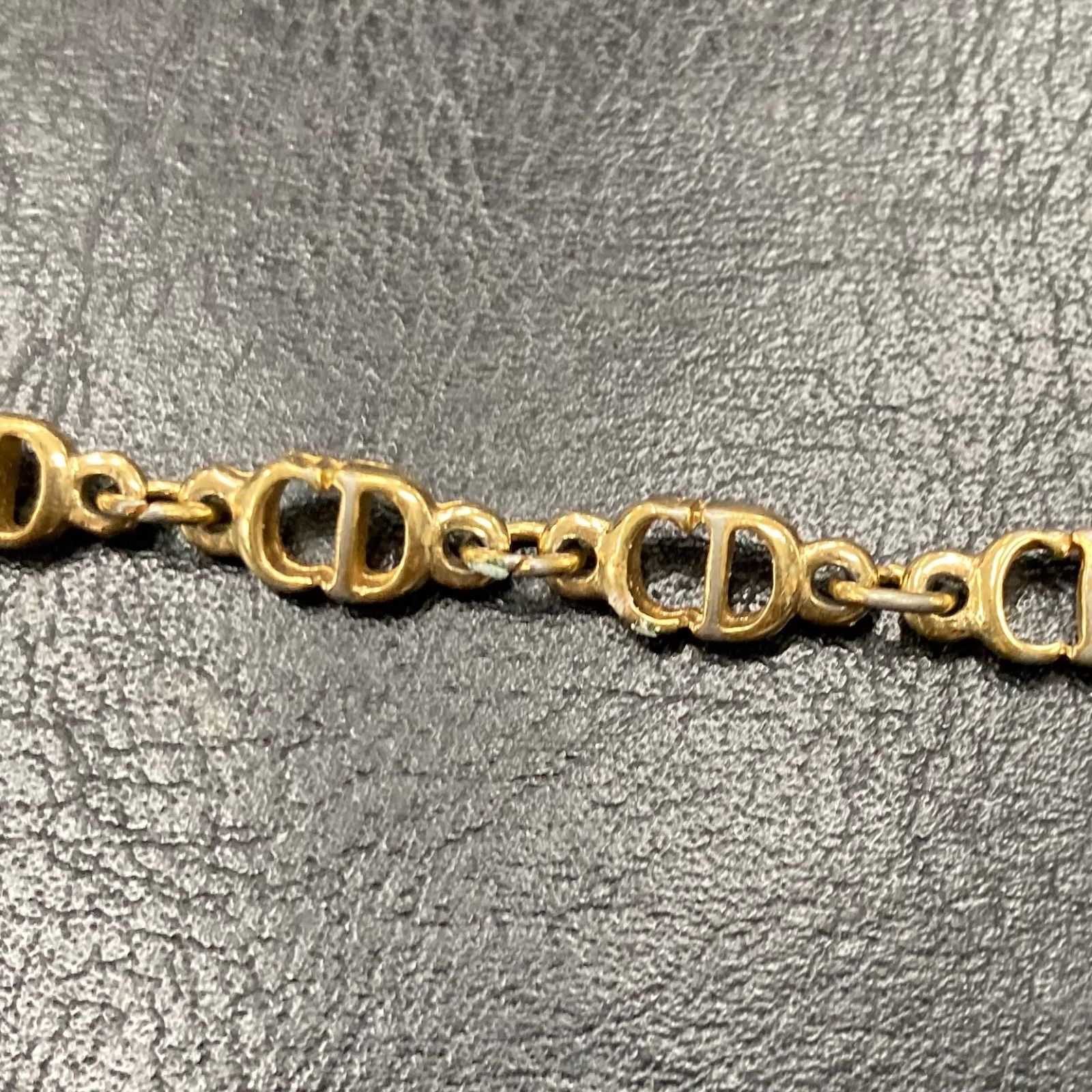 Christian Dior クリスチャンディオール ブレスレット CD ロゴ