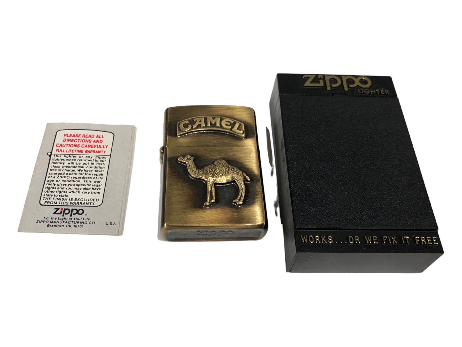 zippo (ジッポー) CAMEL キャメル 1993年製 懸賞品 オイルライター