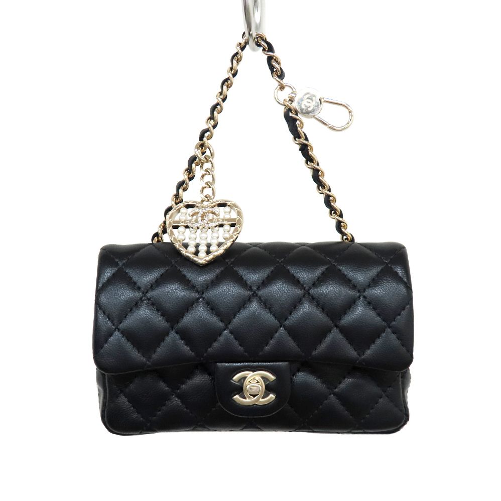 シャネルクラシックミニバッグバッグチャーム マトラッセ