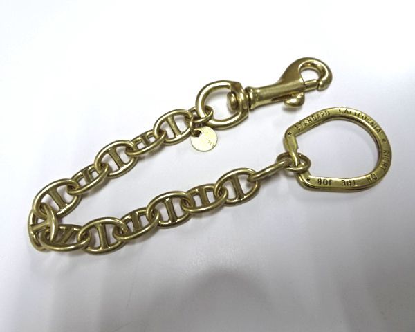 新品【STANDARD CALIFORNIA Button Works / SD Key Chain Brass ボタン