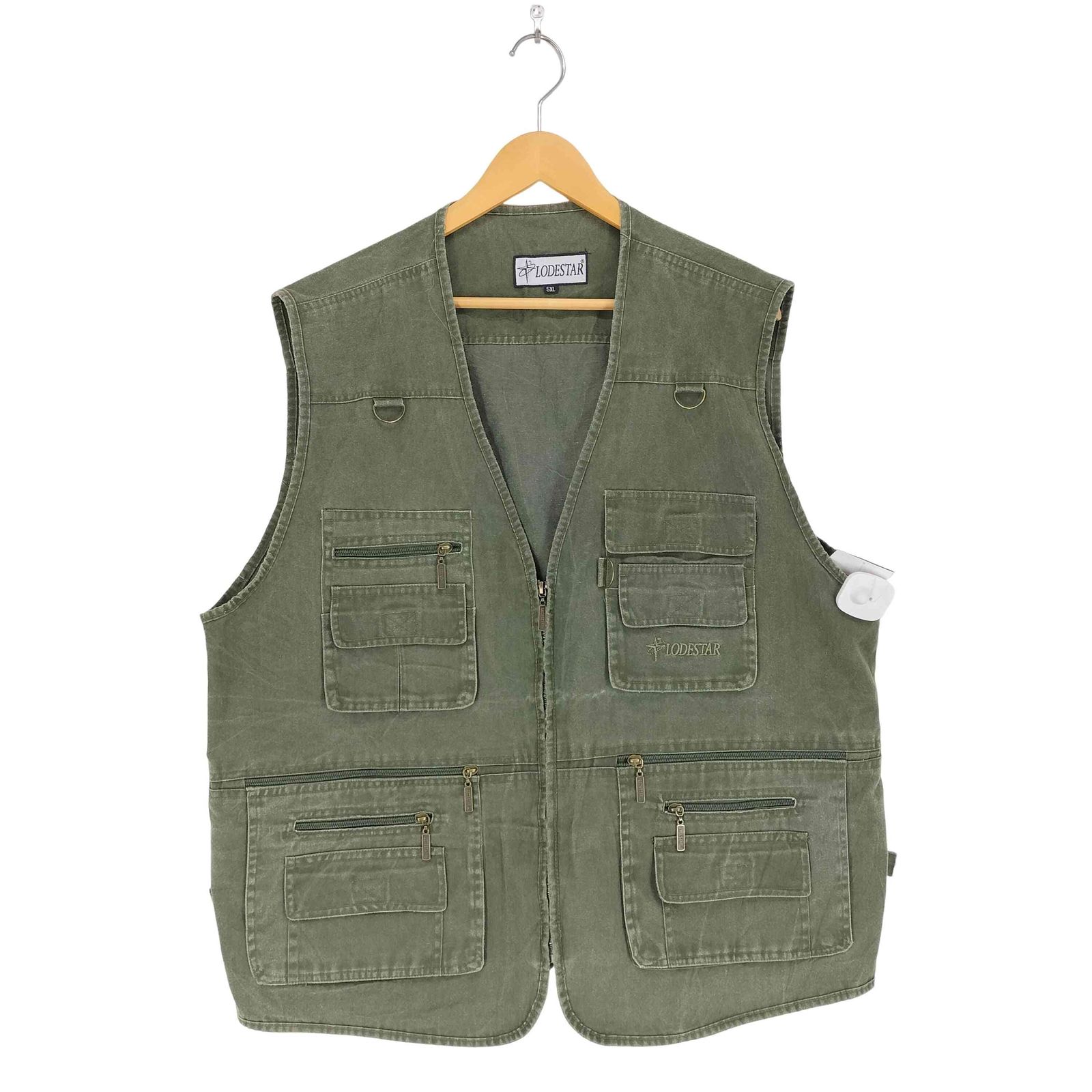 【SALE，100%新品】 ユーズドフルギ USED古着 {{LODESTAR}} フィッシングベスト メンズ  5XL ベスト