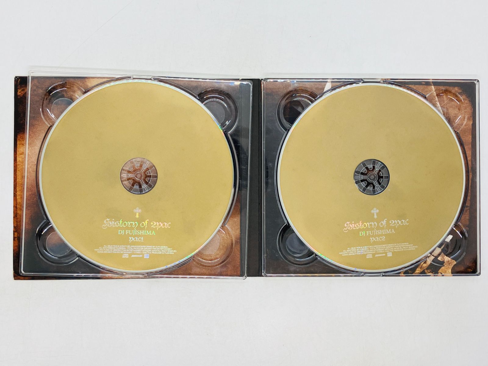 2CD DJ FUJISHIMA / HISTORY OF 2PAC / 2パック トゥーパック アルバム