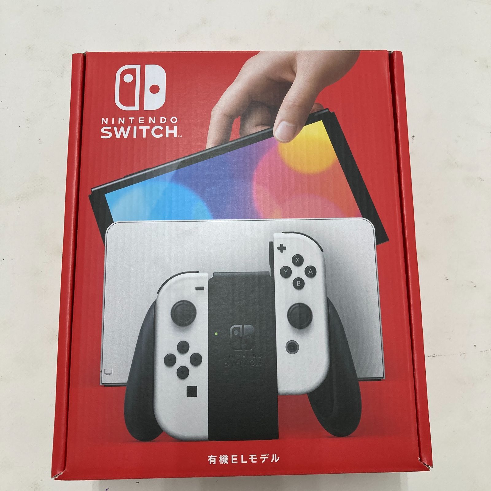 02m2348 Nintendo Switch ニンテンドースイッチ 本体一式 有機ELモデル 