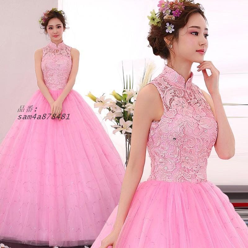 ロングドレス 演奏会用 パーティードレス 結婚式 ドレス ステージドレス マキシ丈 大きいサイズ 20代30代40代 発表会 コー合唱衣装 成人式 ピアノ am4a878481