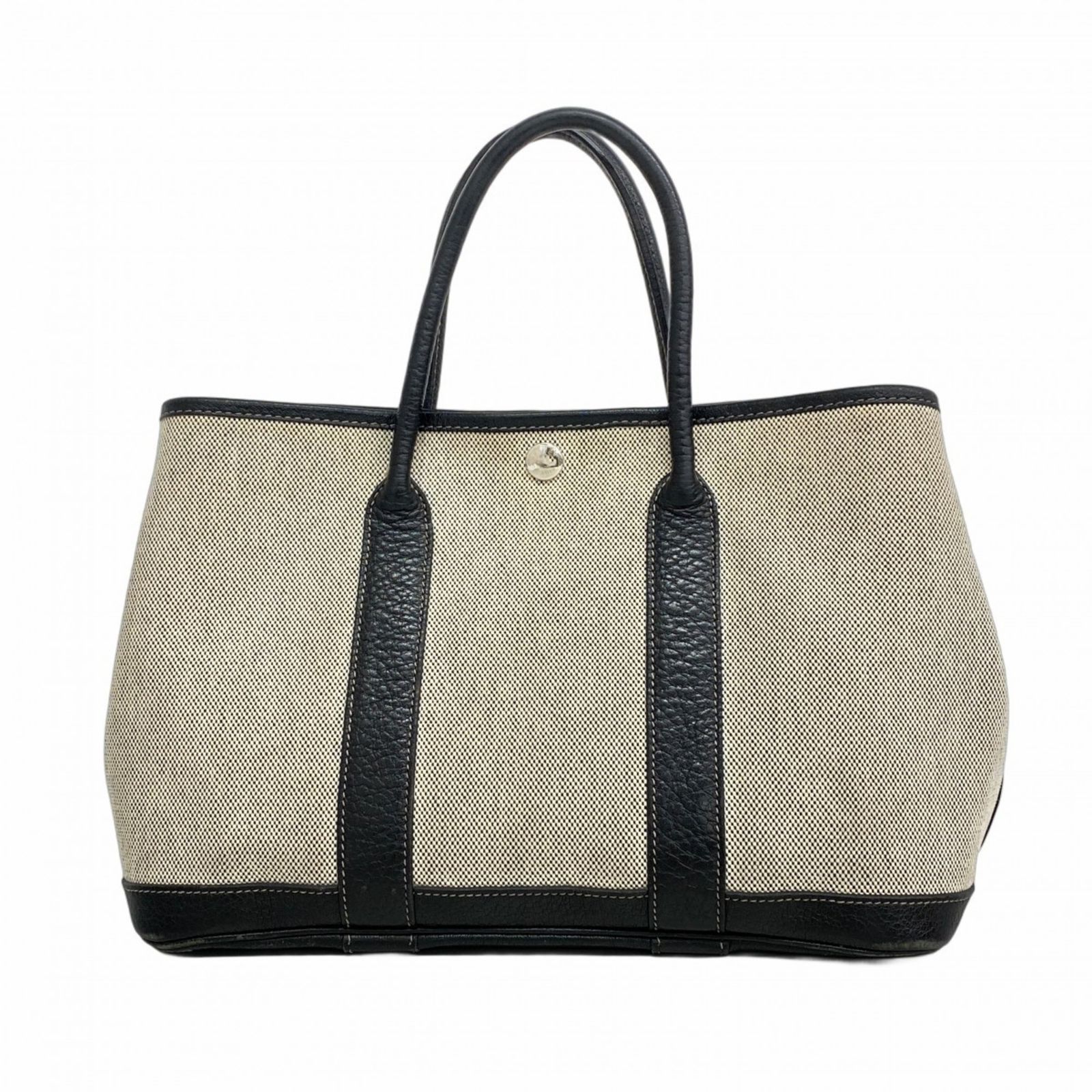 エルメス Hermes エルメス トートバッグ ガーデンTPMボルデュックリボン トワルアッシュ ブラック レディース P1435176