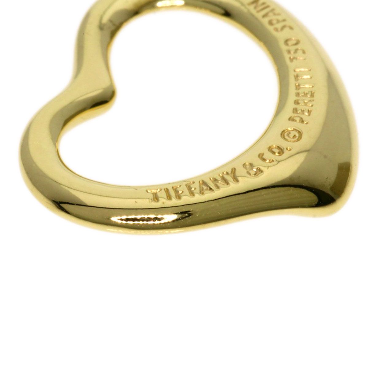 TIFFANY&Co. ティファニー オープンハート ペンダントトップ