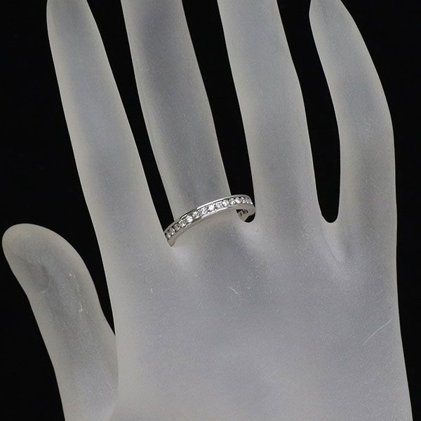 T*e様 pt900 0.50 ダイヤモンドリング Pt900 ダイヤモンド リング 0.50ct フルエタニティ - メルカリ