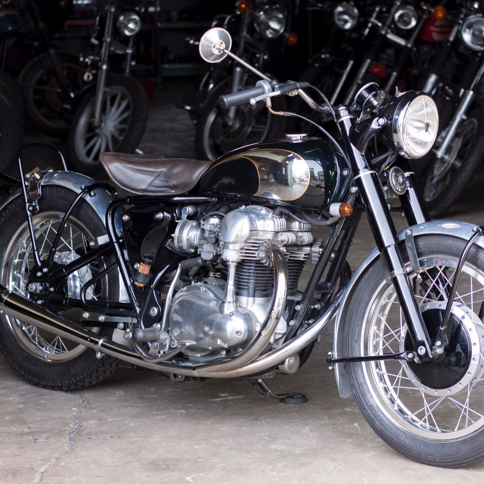 【新品】W650/400用 ボンネビルタンクキット MOTOR ROCK W650/400用 ボンネビルタンクキット クローム (MR