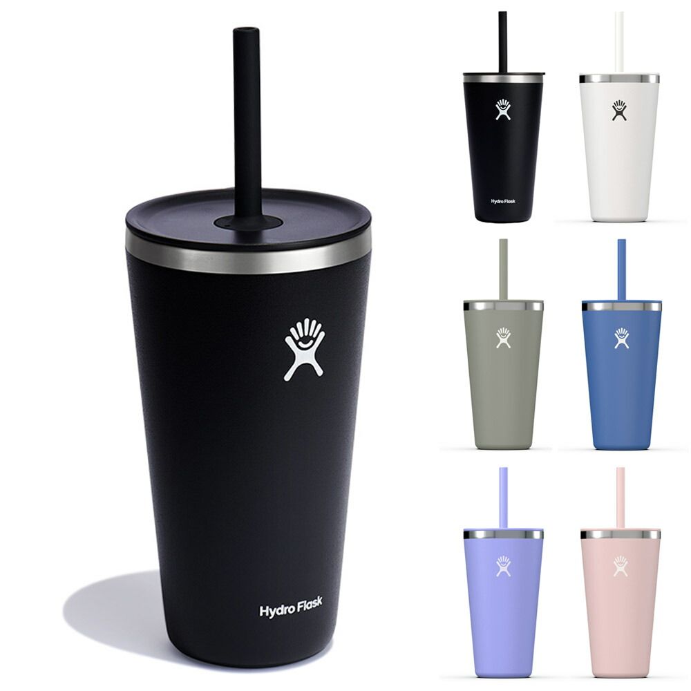 ハイドロフラスク Hydro Flask タンブラー 28オンス オールアラウンドタンブラー ウィズ ストロー リッド 28oz All Around Tumbler With Straw Lid 890174 828ml