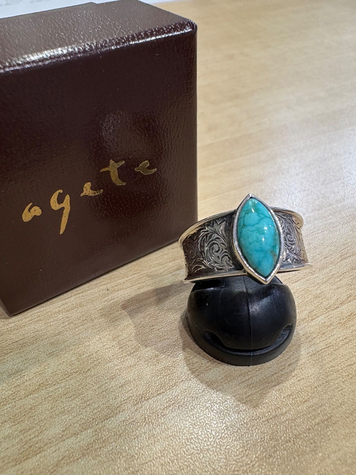 NEW＊ トルコ製 ハンドメイド 天然石 リング シルバー925
