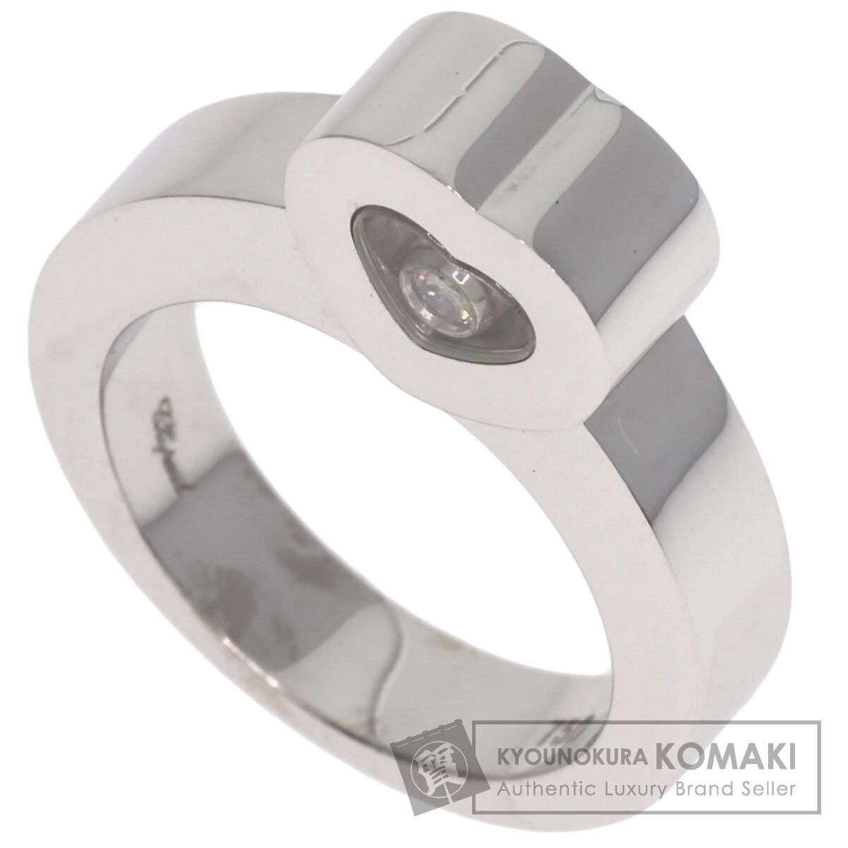 Chopard ショパール ハッピーダイヤモンド 82|3481-20 リング 指輪 K18WG レディース