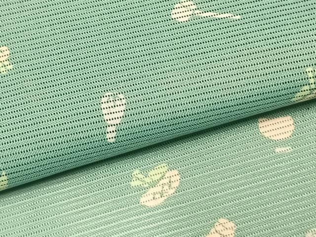 平和屋着物＊夏物 小紋 絽 茶道具 洗える着物 AAAZ1030fy 平和屋着物＊夏物