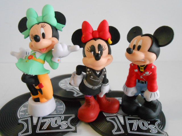 ★Kra22Ez　ミッキー&ミニーファッショントリップフィギュア70s5種 ☆Kra22Ez ミッキー & ミニー ファッション トリップ フィギュア
