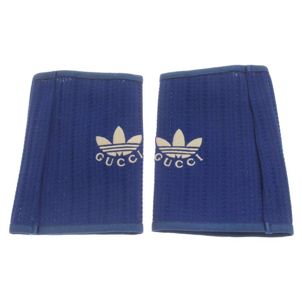 GUCCI (グッチ) 23SS ×adidas アディダス フロントロゴ ニットグローブ