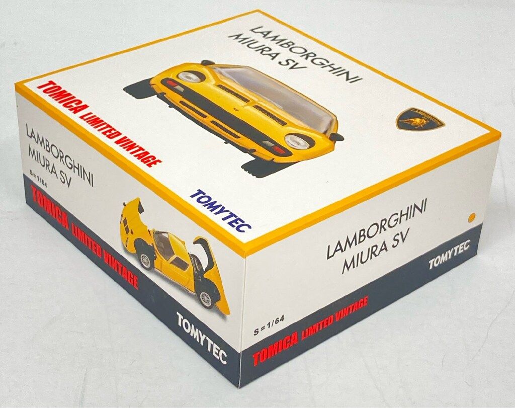 ランボルギーニ ミウラ SV（黄）LV WONDA イエローミニカー