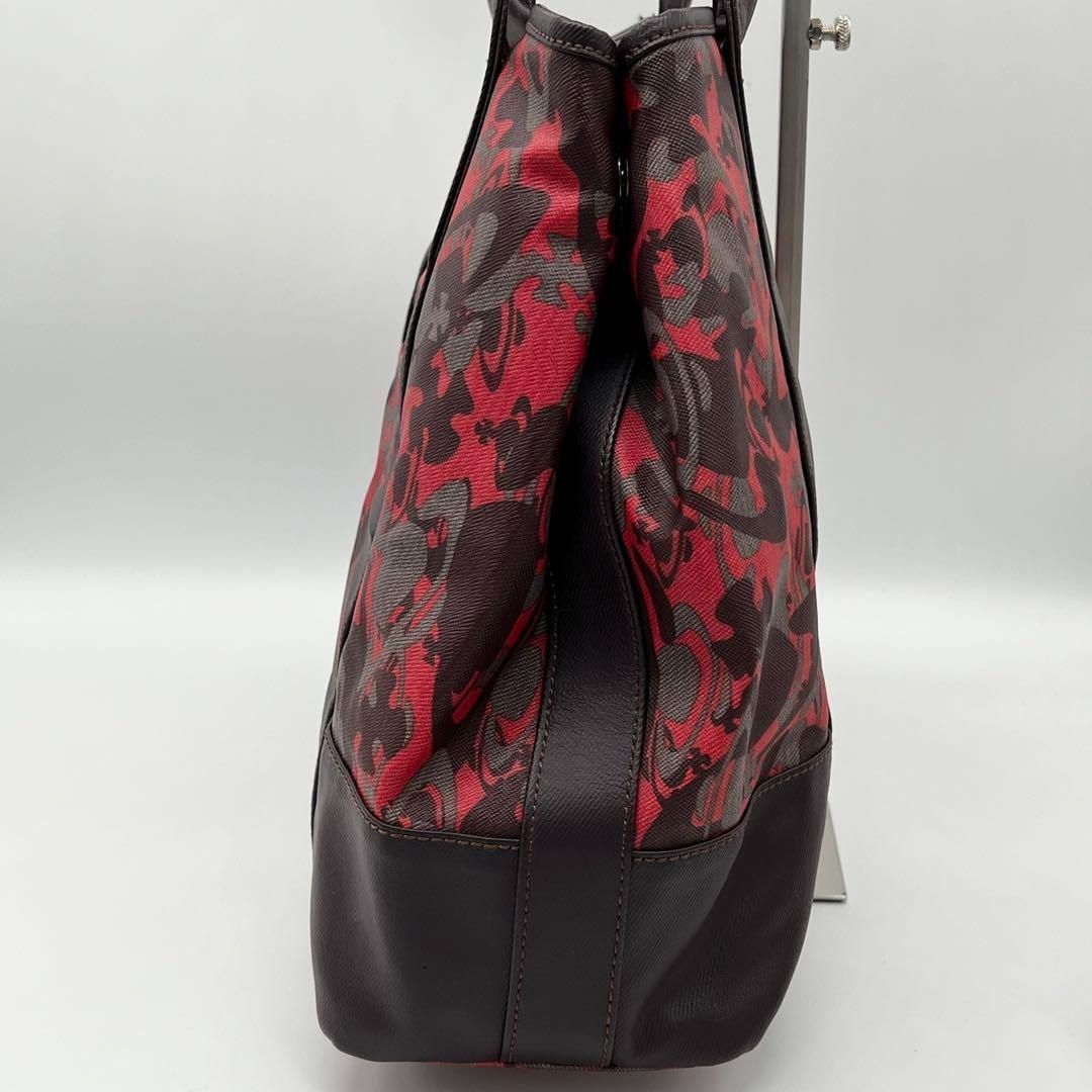 希少美品✨ヴィヴィアン✨ボストンバッグ／トートバッグ✨総柄✨オーブ✨大容量A4可 Vivienne Westwood - 希少♡大容量♡A4可♡ヴィヴィアンウエスト