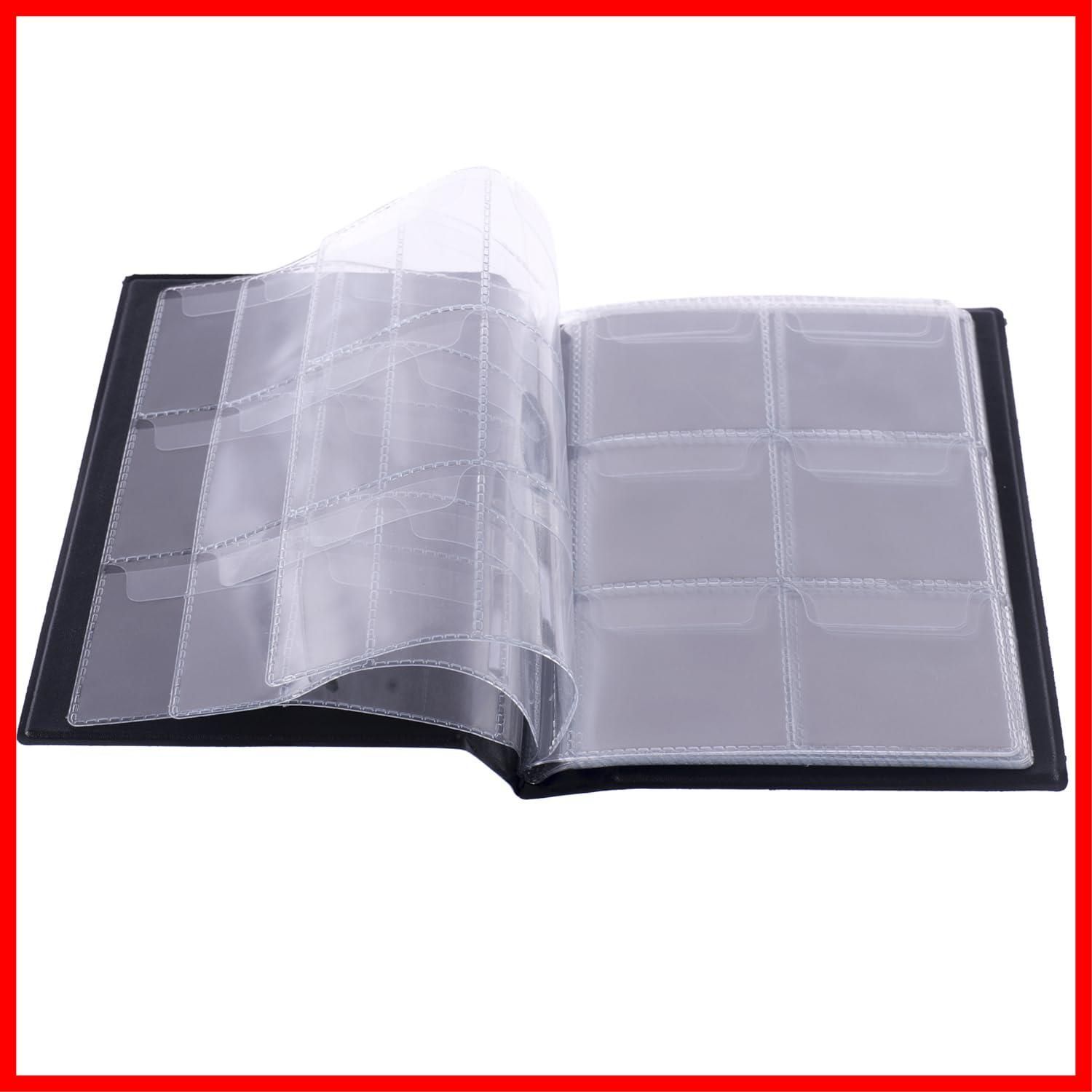 アルバム 収集 コインファイル 保存用ホルダー コイン メダル 古銭 コインホルダー 貨幣 記念硬貨 硬貨アルバム 収納ケース 収集ファイル  コインケース 10ページ 大ポケット Shinkito 収納枚数60枚 (グリーン-大ポケット)