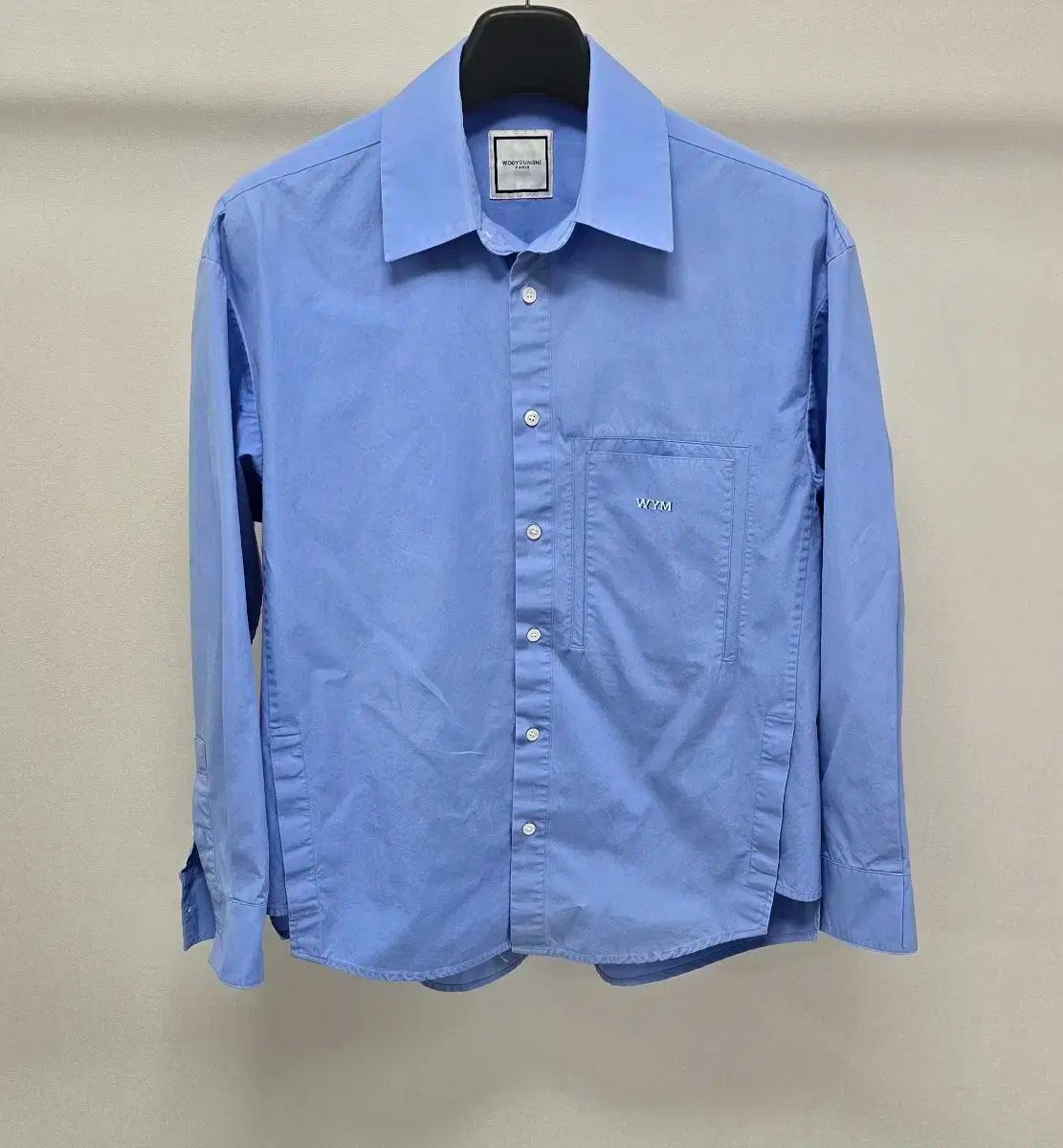 48 WOOYOUNGMI(ウーヨンミ) 蝶 バックロゴ シャツ サイズ 105 出品 