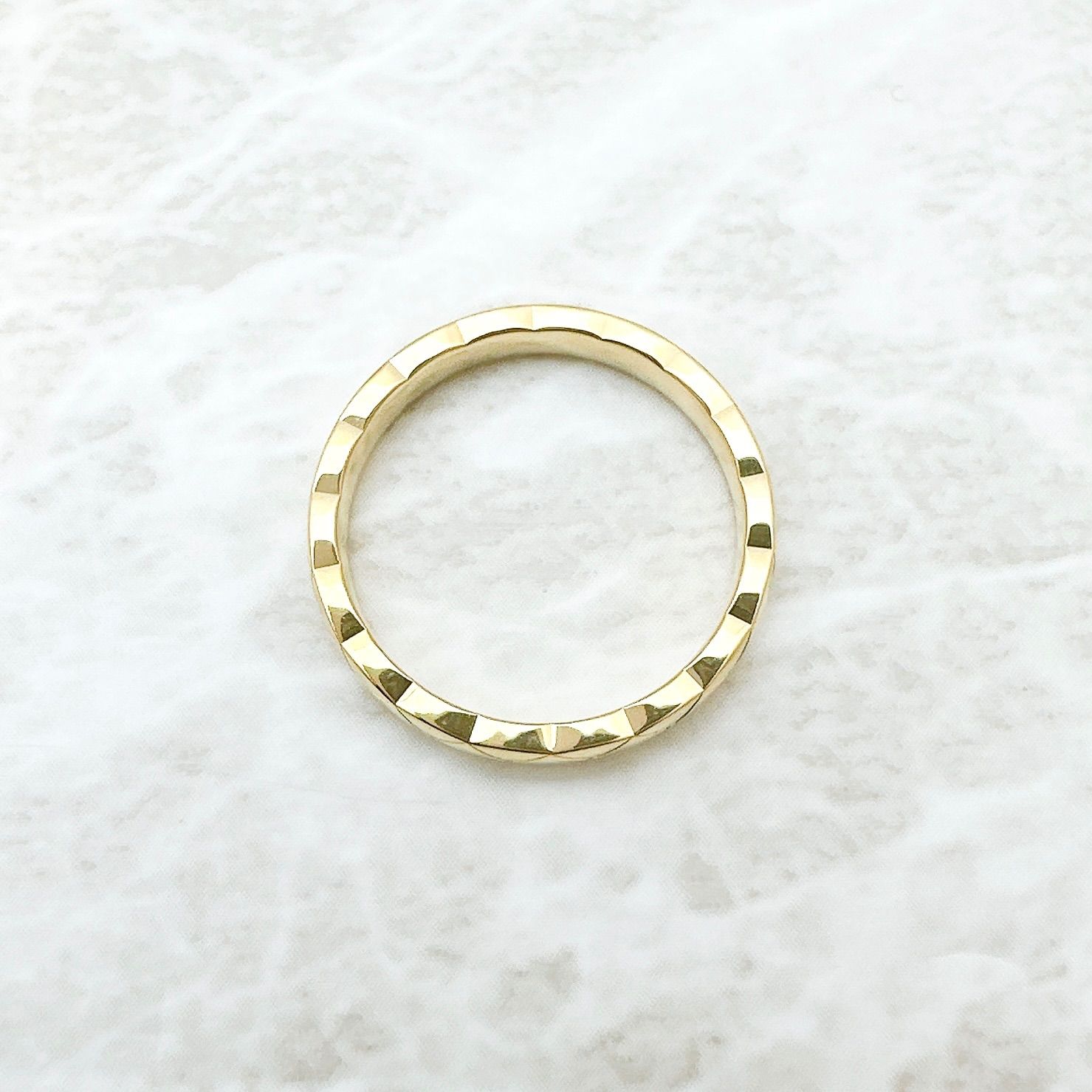 CHANEL ココクラッシュイエローゴールドリング53 CHANEL ココ クラッシュ コレクション リング イエローゴールド