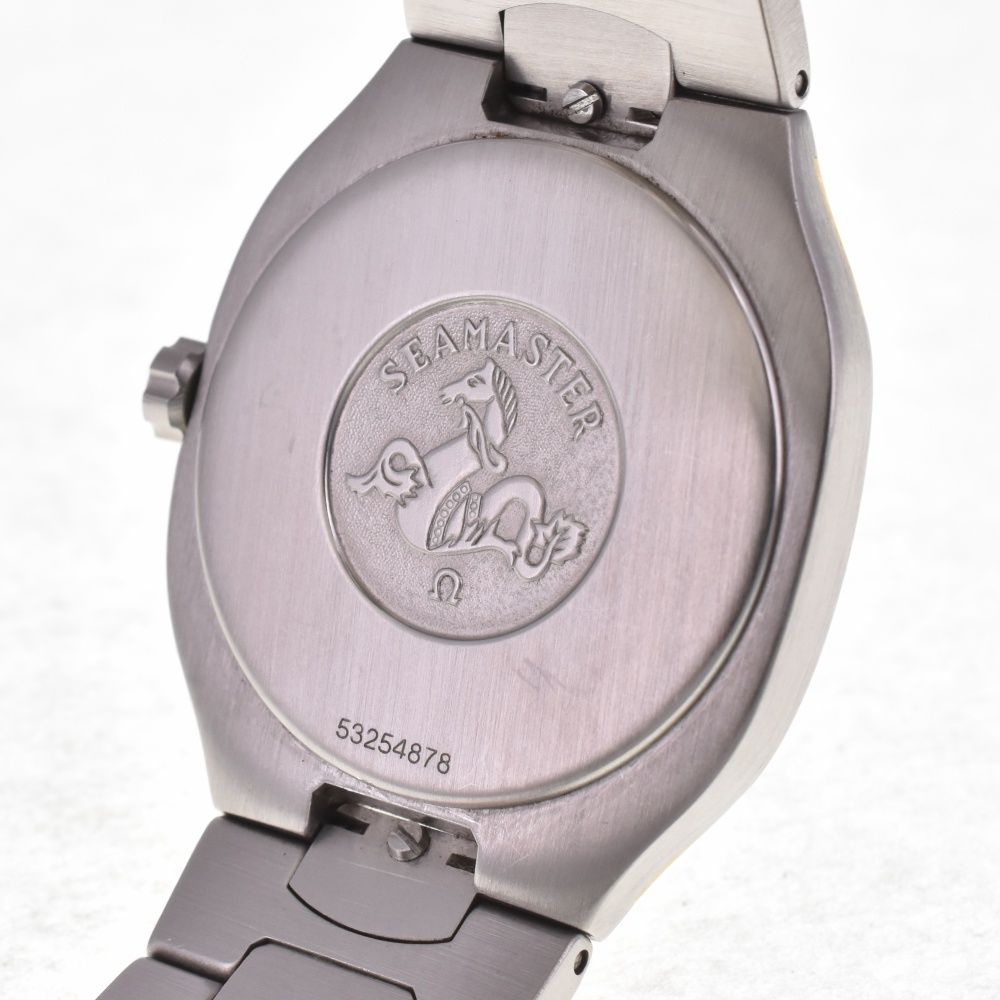 オメガ シーマスター ポラリス デイト 2510.40 ステンレス ゴールド OMEGA オメガ 2510.40 シーマスター ポラリス デイト SS/K18