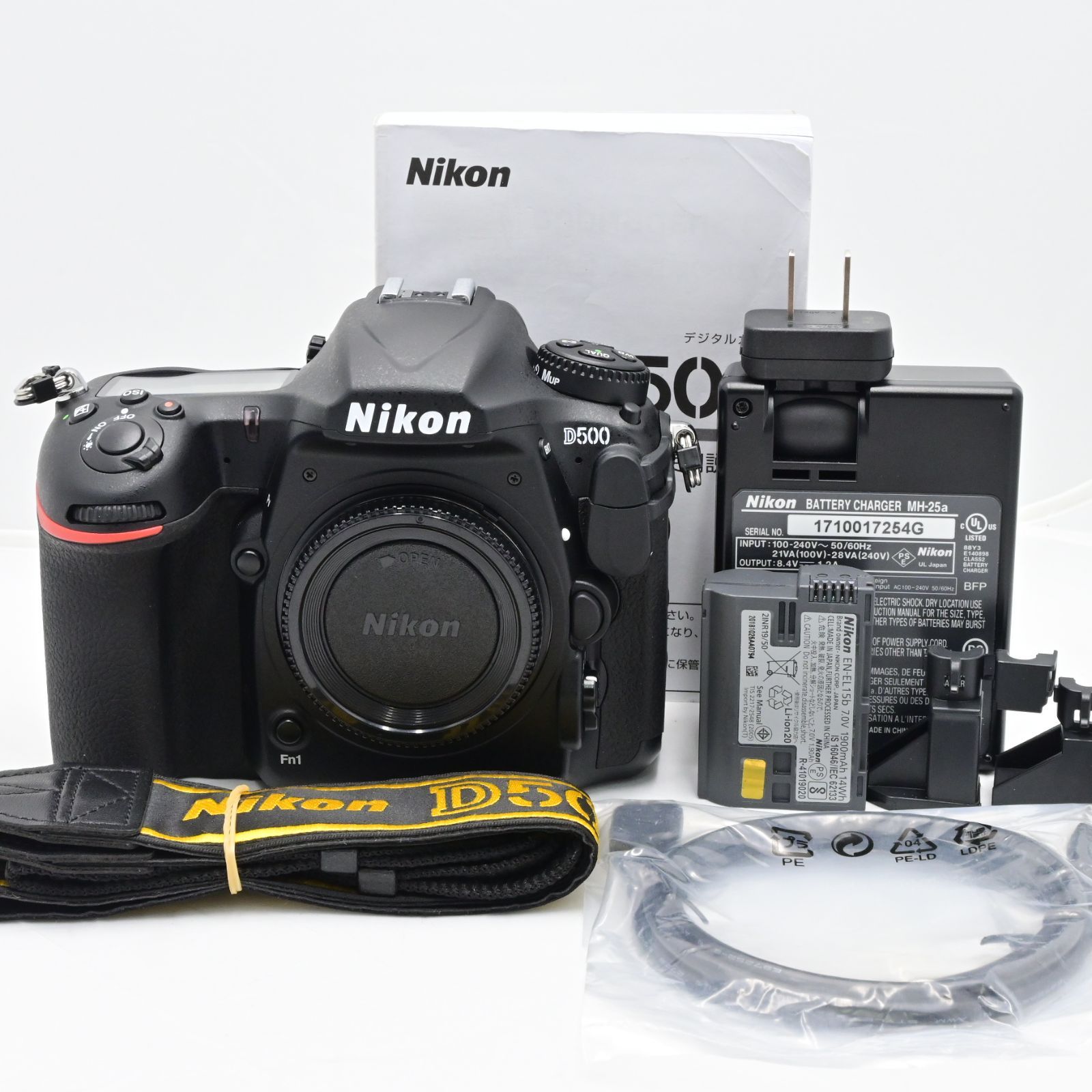 シャッター回数『1630』Nikon デジタル一眼レフカメラ D500 ボディ 