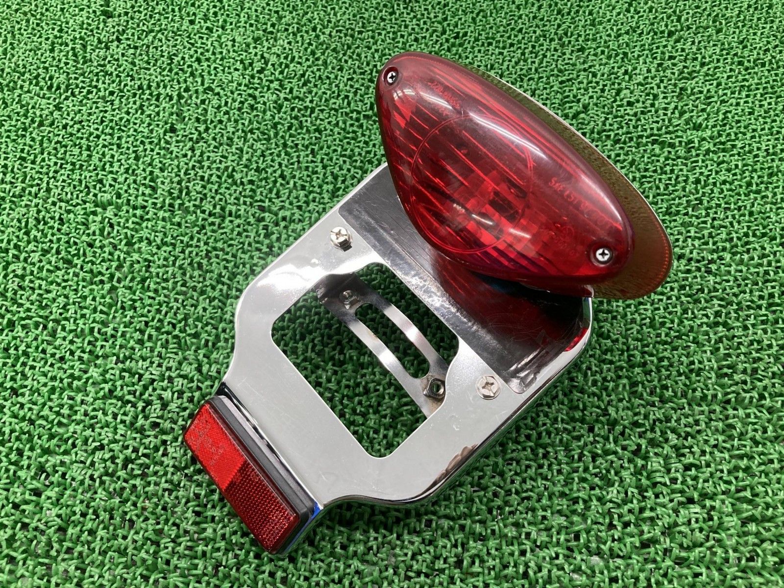 W650 テールランプ 黒 220-40155 カワサキ 純正 バイク 部品 EJ650A なクローム W800 W400にも ナンバーステー zI