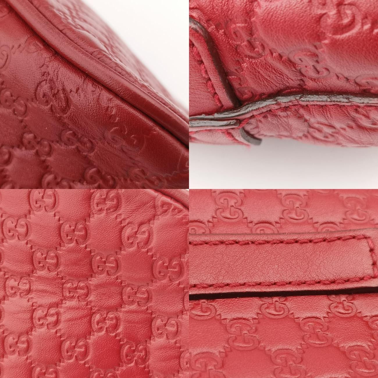 グッチGucciマイクログッチシマレッドレザー449654G023244732