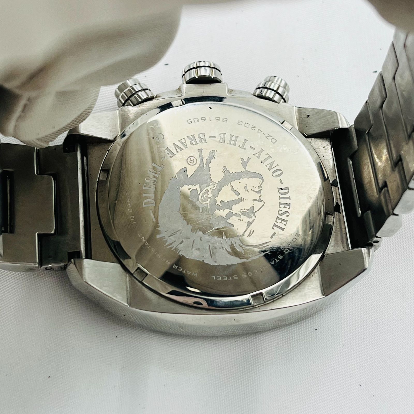❗️✨現状品・電池切れ✨❗️】DIESEL ディーゼル DZ4203 メンズ 