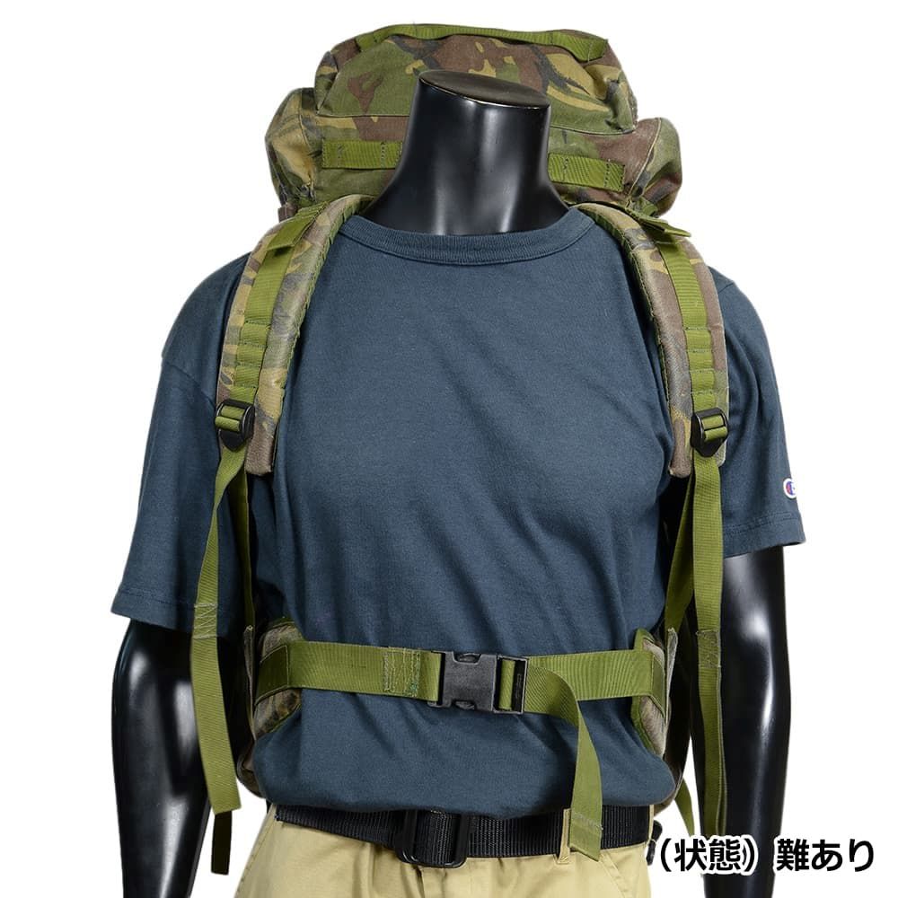 イギリス軍放出品 バックパック DPM迷彩 MOLLE対応 サイドポーチ