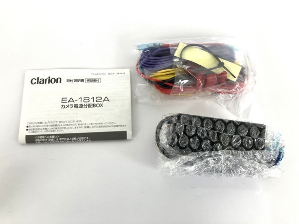新品未使用 Clarion クラリオン EA-1812A カメラ電源分配BOX