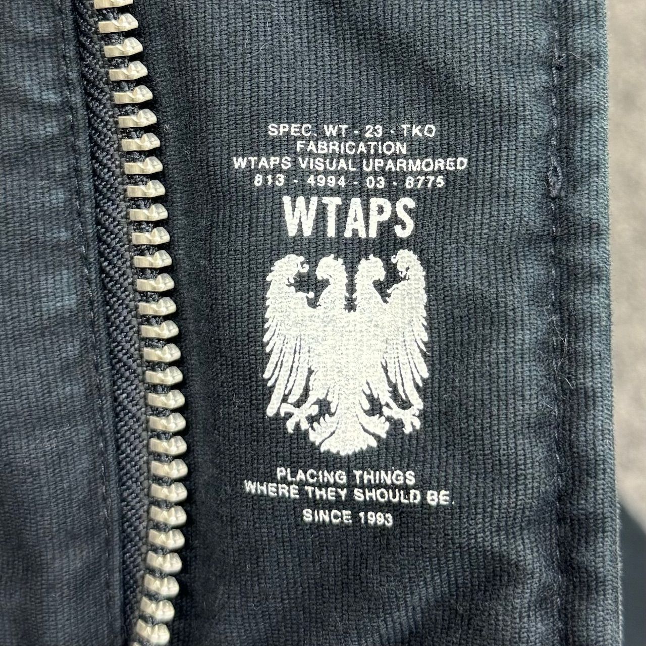 WTAPS 15AW N-1 JACKET COTTON COAD コットン コード クロス デッキジャケット ブルゾン ダブルタップス 152GWDT -JKM03 Dネイビー系 3 64182A - メルカリ