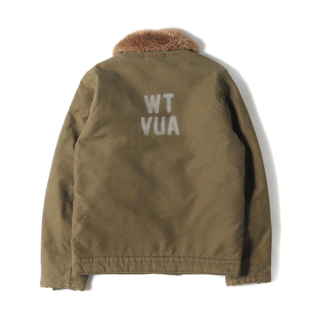 WTAPS ダブルタップス ジャケット サイズ:M WTVUAロゴ N-1 デッキ 