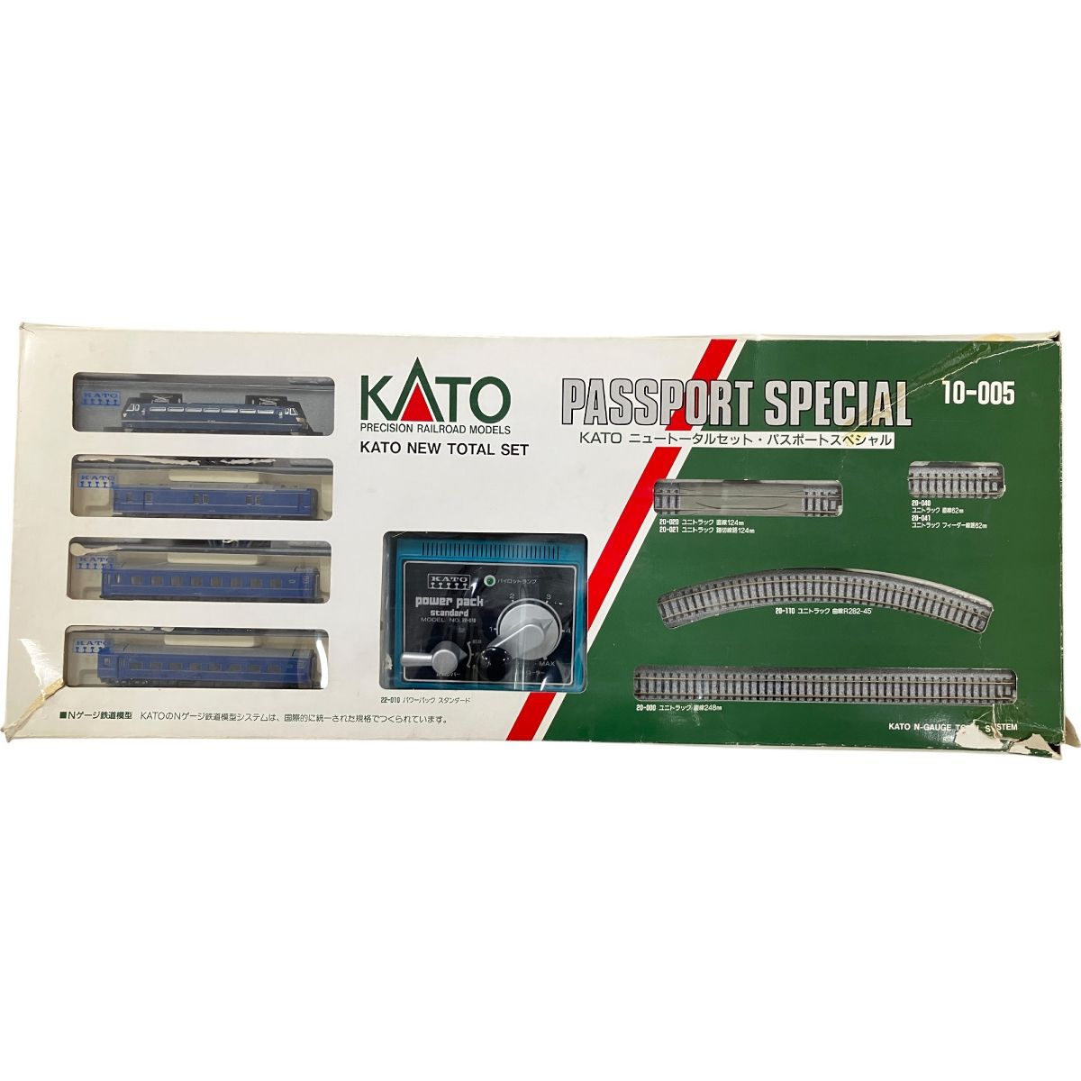KATO 10-005 レール ニュートータルセット パスポート Nゲージ カトー 鉄道模型 H9969190