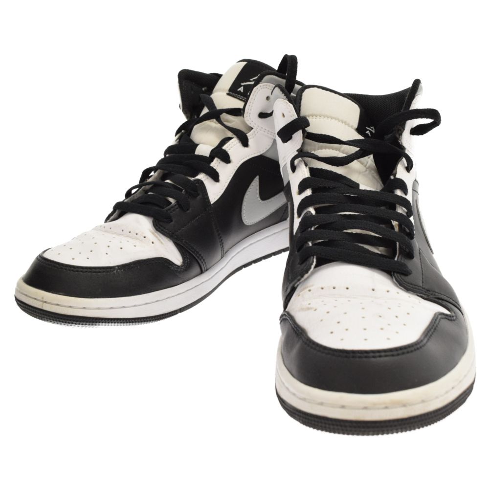 NIKE (ナイキ) AIR JORDAN 1 MID WHITE SHADOW 554724-073 エア