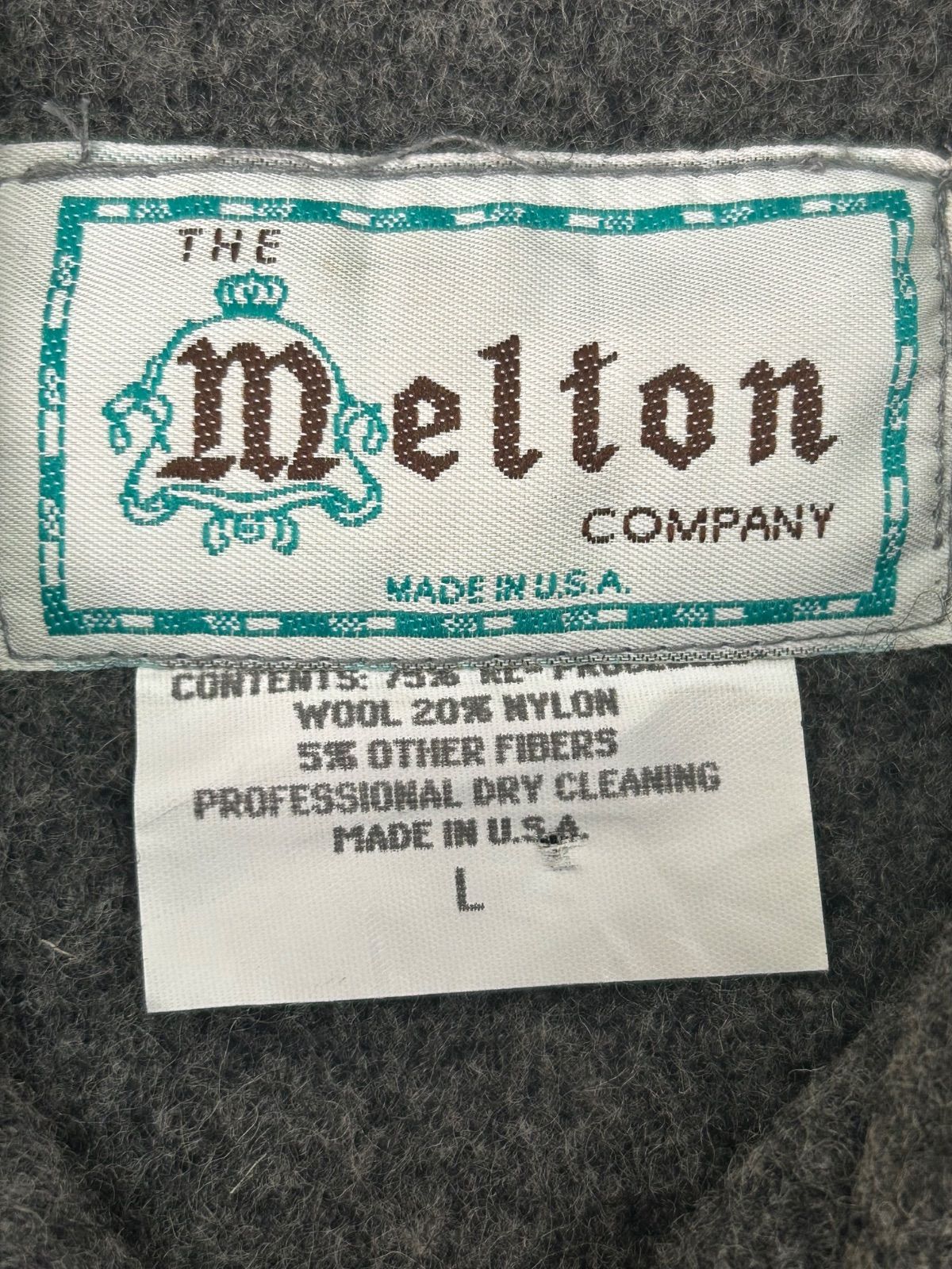 K*a様 vintage 70s 80s melton マッキー cpo ウール 古着 70年代 Melton ウールCPOシャツ USA製 メンズL相当
