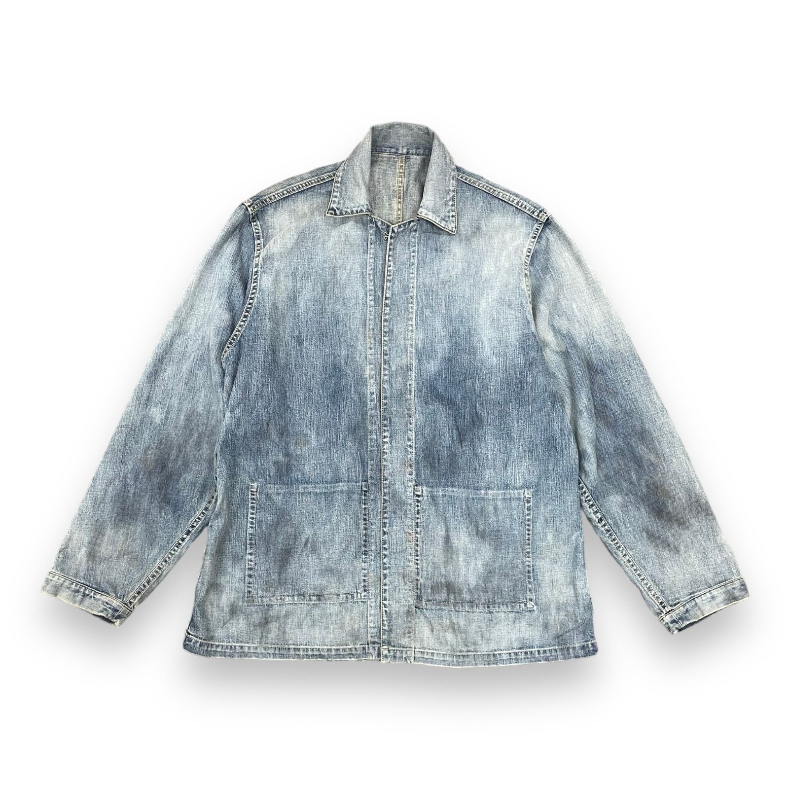 22aw a.presse US navy denim jacket 3