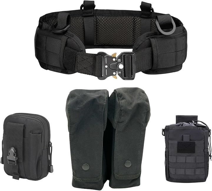 CIWS サバゲー 装備 セット ベルト ホルスター ハンドガン ファーストライン タクティカル マガジン ダンプ ポーチ 自衛隊 警察 ブラック ライフルセット