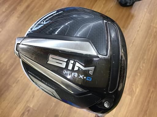 テーラーメイド SIM MAX-D 9° ドライバー DR 純正特注シャフト フレックスS メンズ 男性用 右利き 右用 Cランク ゴルフクラブ