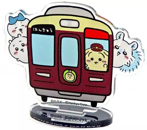 アクリルスタンド・アクリルパネル 全8種セット 「ちいかわ×阪急電車