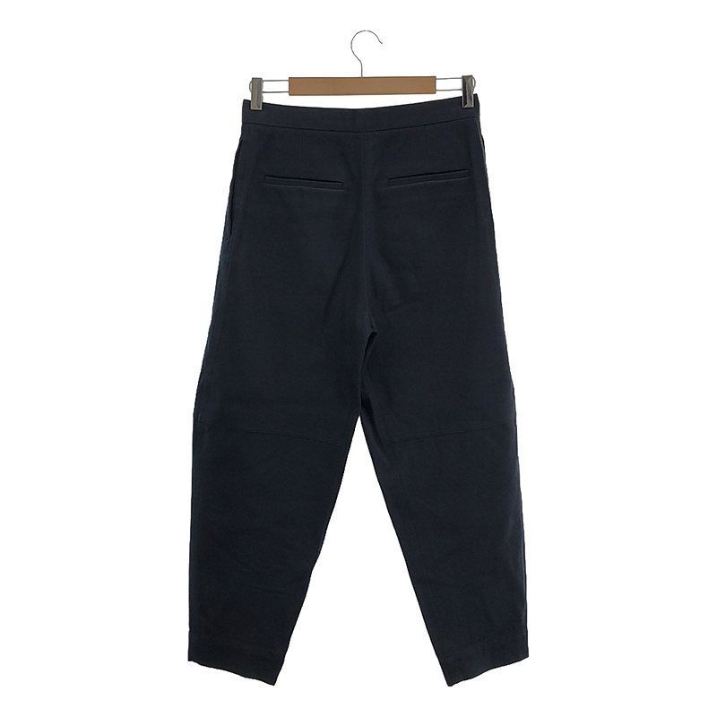JIL SANDER(ジルサンダー) コットンギャバジン パネル切替 テーパードパンツ レディース  32【中古】【ブランド古着バズストア】 JIL SANDER / ジルサンダー | コットンギャバジン パネル切替