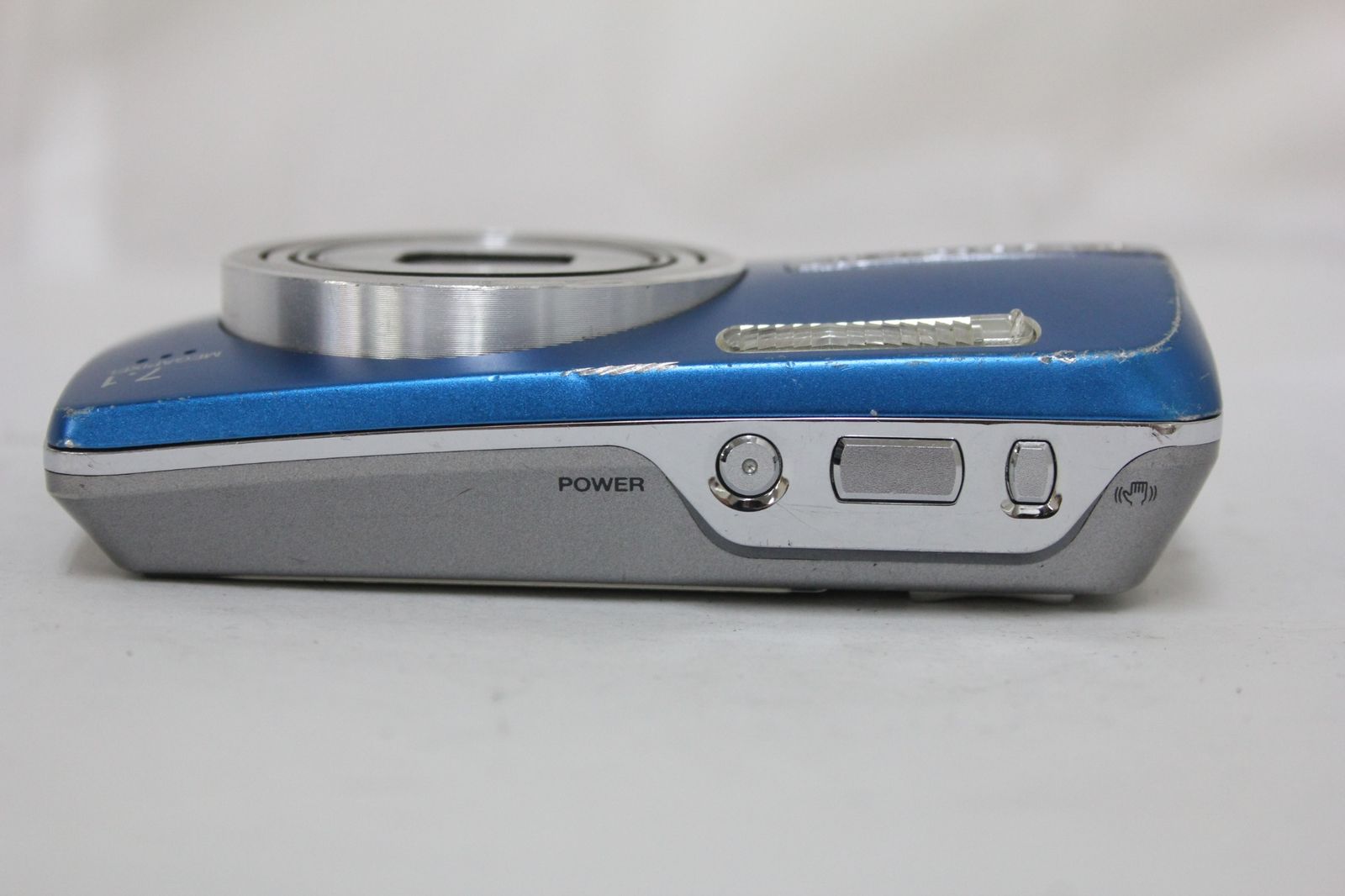 【ほぼ新品・返品保証】オリンパス OLYMPUS μ750 ブルー 返品保証】 オリンパス Olympus μ750 ブルー 5x バッテリー付き