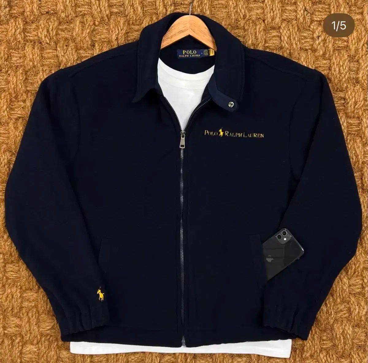 ポロ ラルフローレン ネイビー フリース ジャケット or ポロ カーディガン