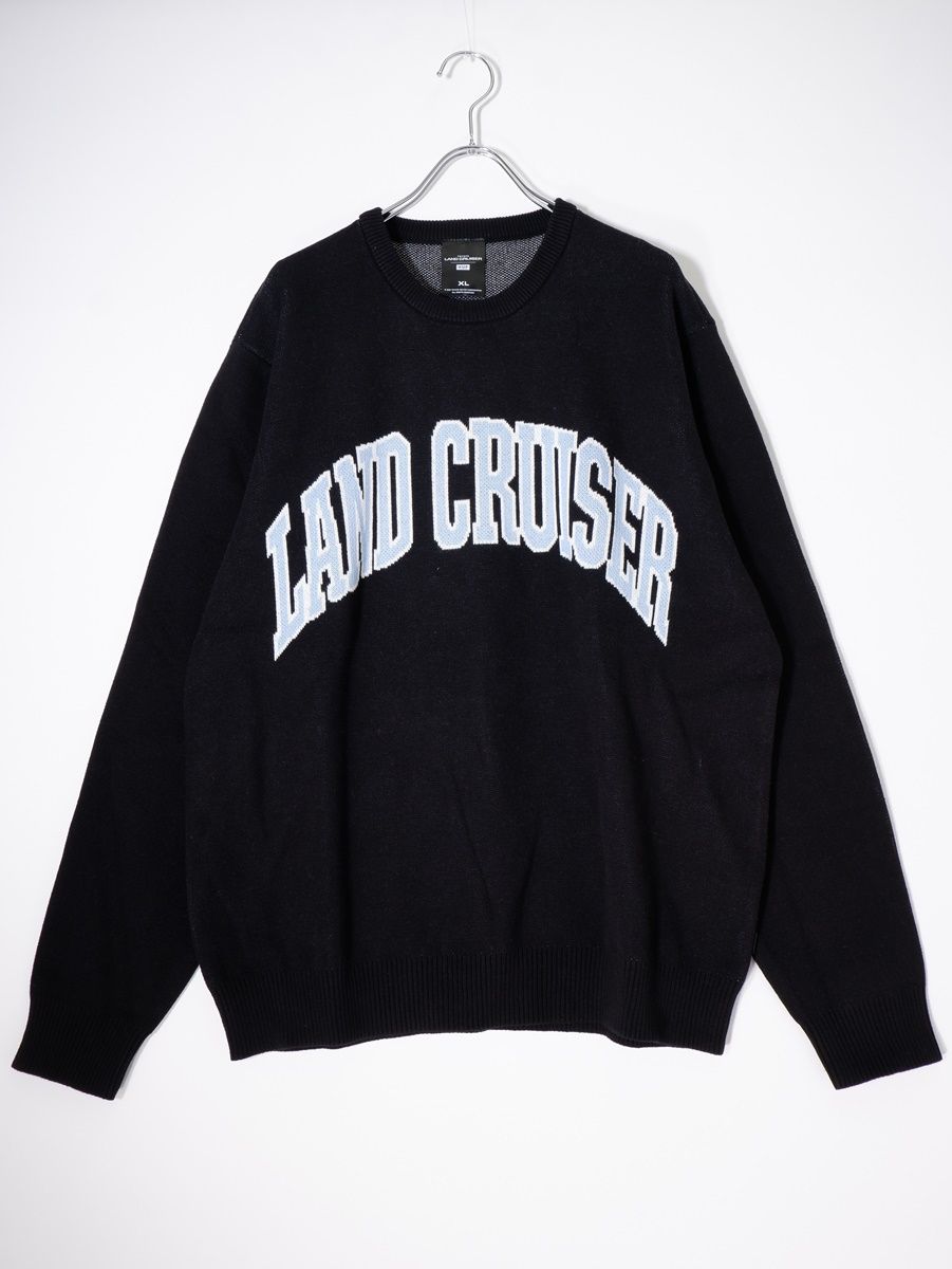 HUFハフ ×トヨタ ランドクルーザーTOYOTA LAND CRUISER PARTS SERVICE SWEATERセーター ニット新品【XL】【MKNA77479】