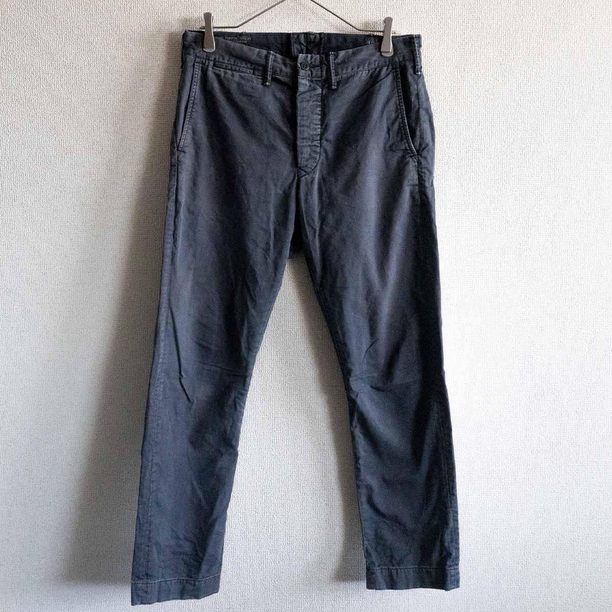 雰囲気抜群】RRL【Garment Dye Officers Chino Trouser】31×30