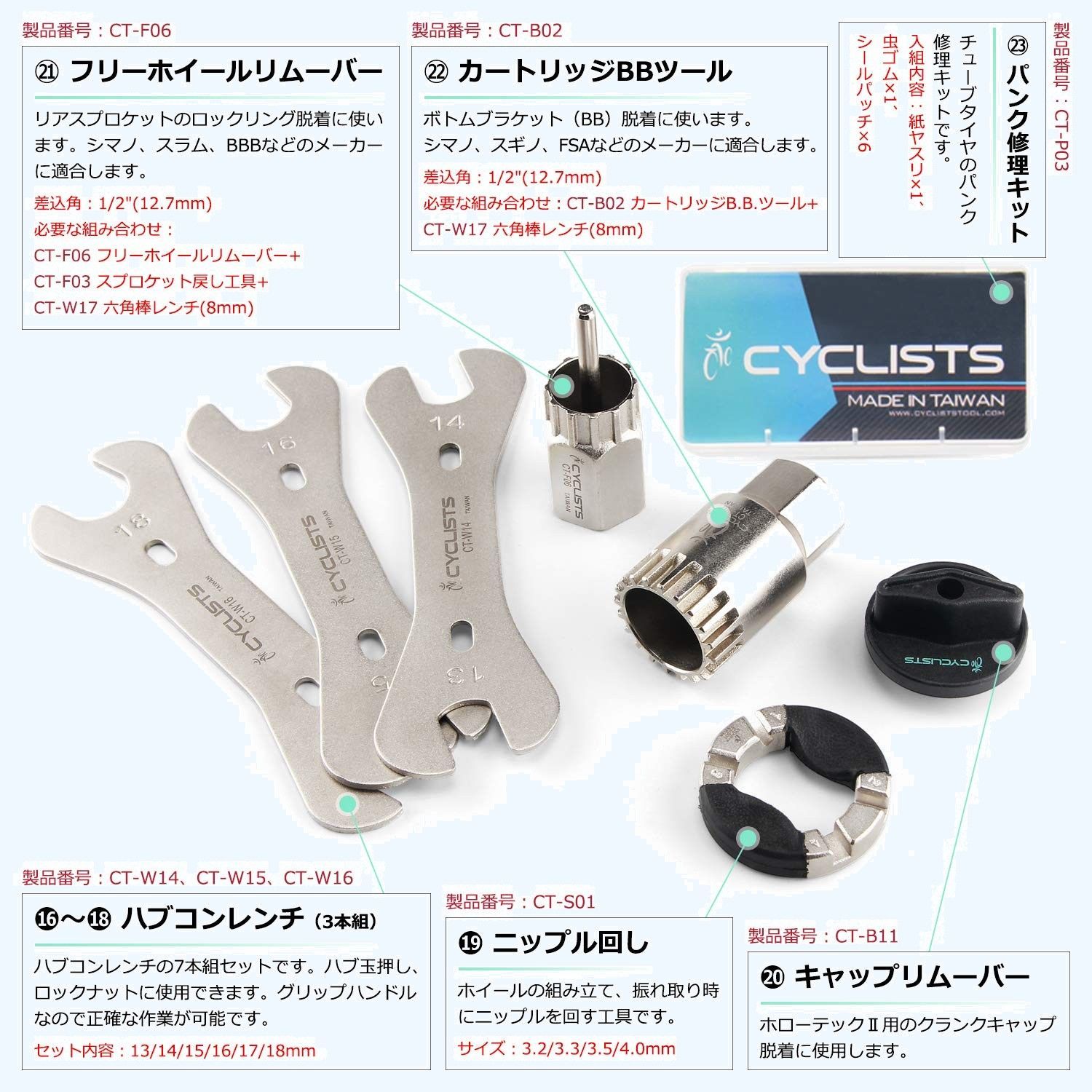 ツールボックス付き